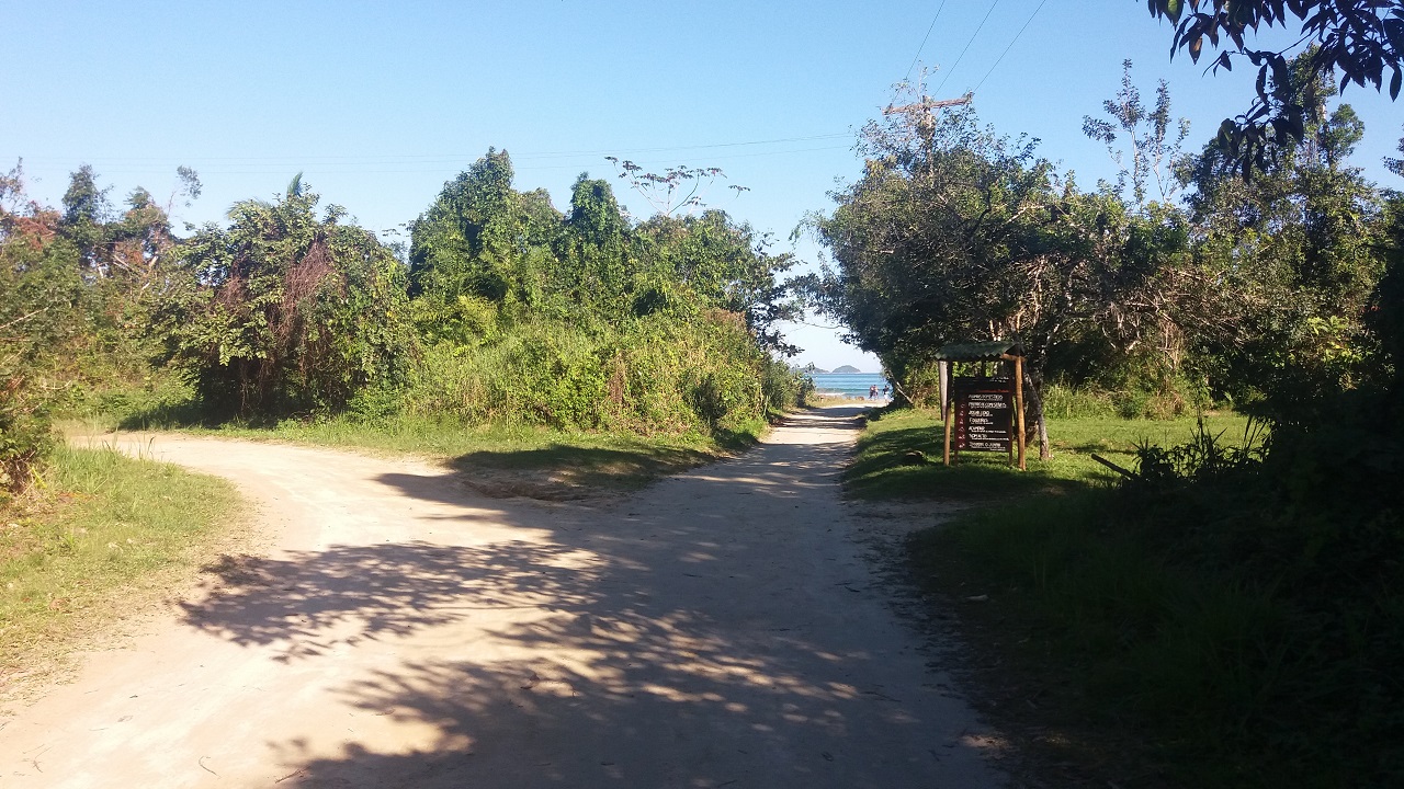 Chegada a Praia da Fazenda