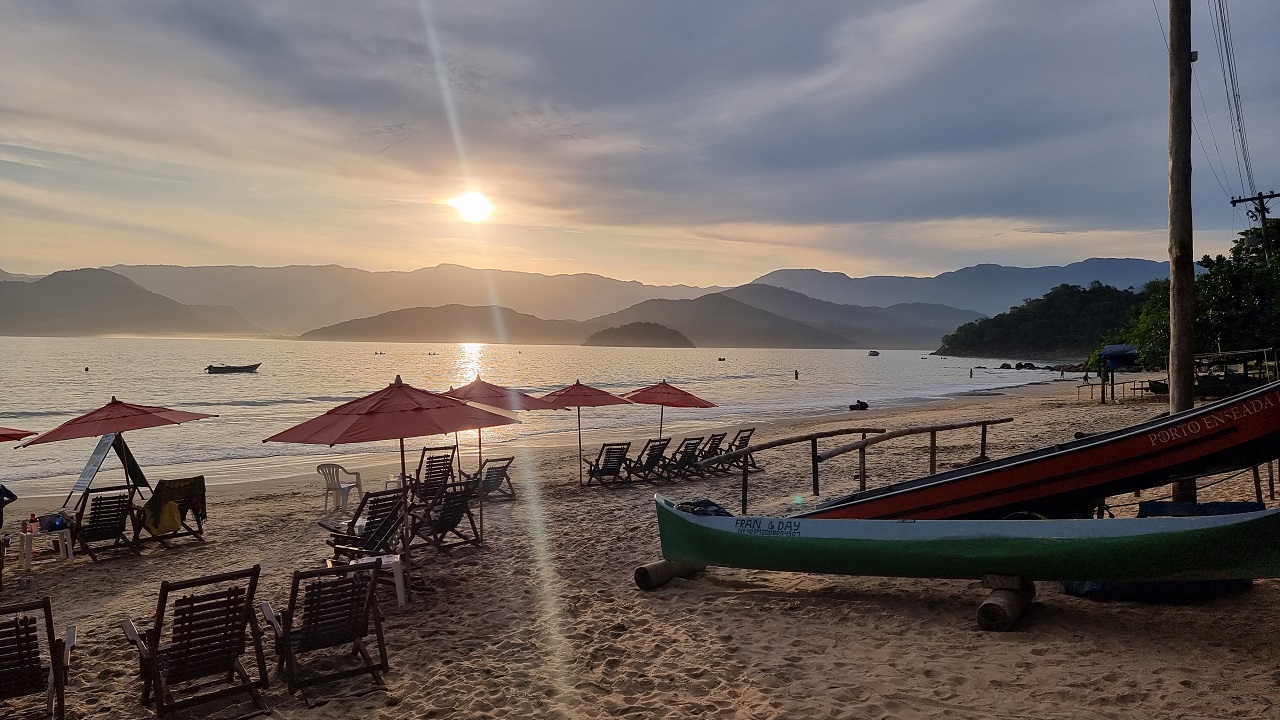 Final de tarde na Praia do Engenho