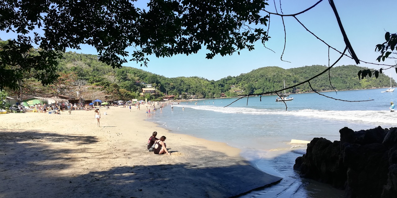 Canto direito da Praia da Almada