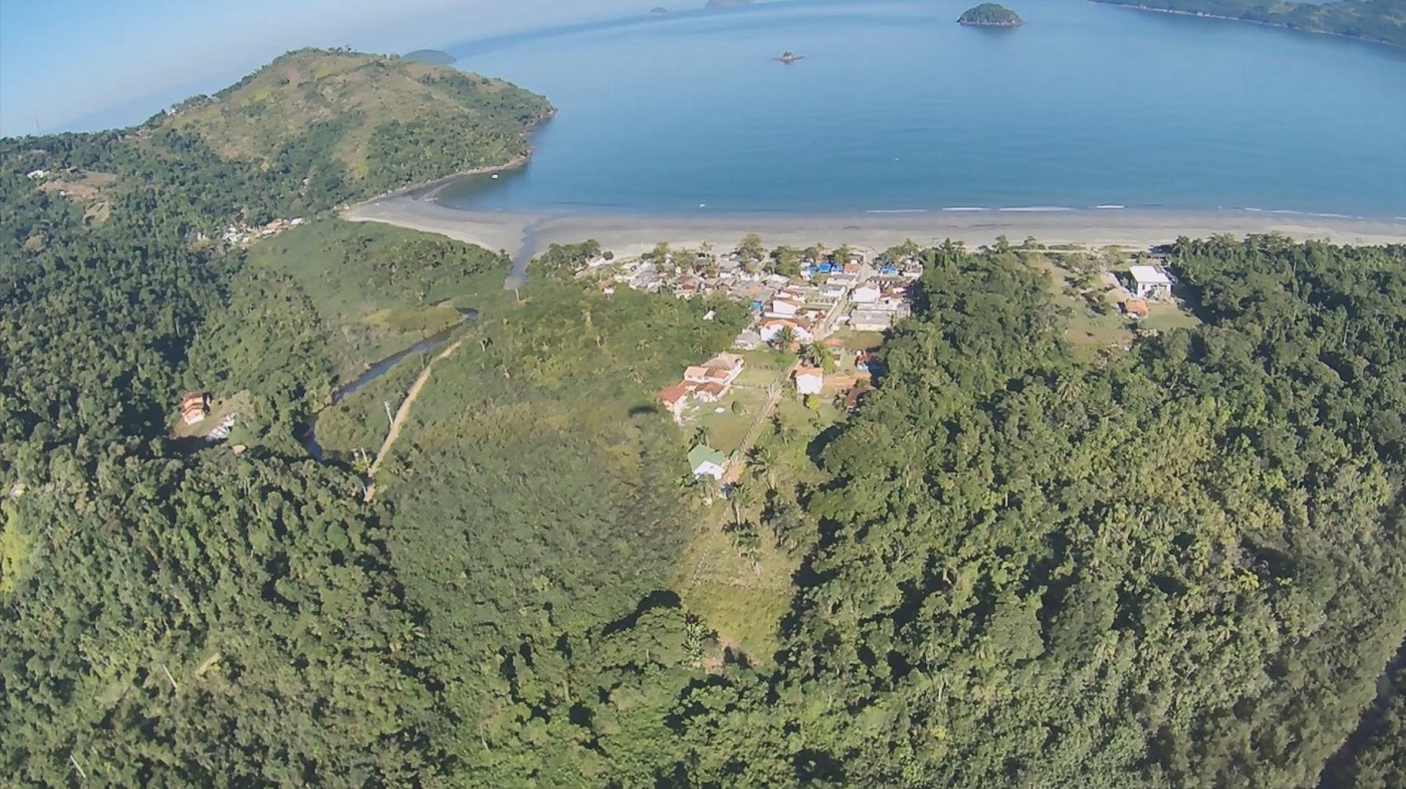 Praia do Estaleiro do Padre - Região norte de Ubatuba