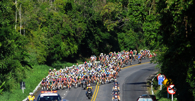 Granfondo do Brasil - Imagem extraída do site da prefeitura de Ubatuba