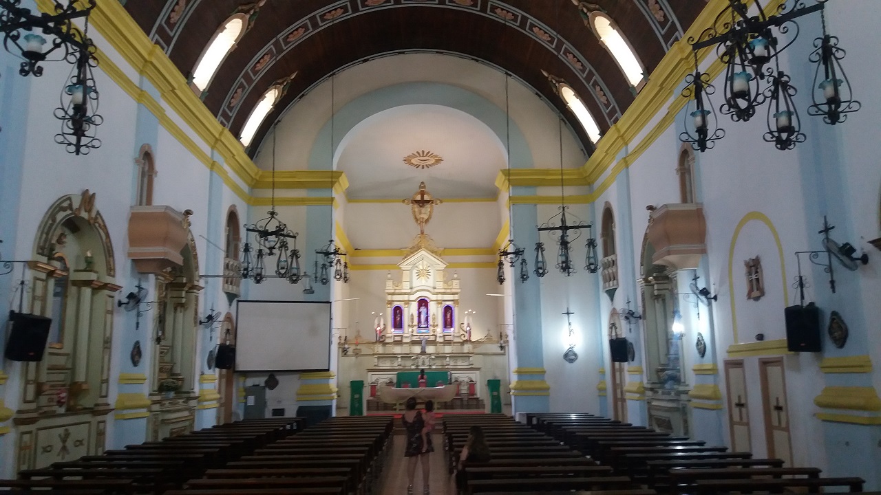 Interior da Igreja Matriz - Exaltação da Santa Cruz 