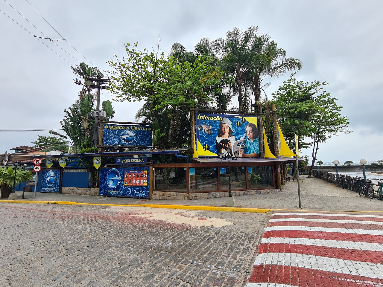 Aquário de Ubatuba - Localizado na Rua Guarani região central de Ubatuba