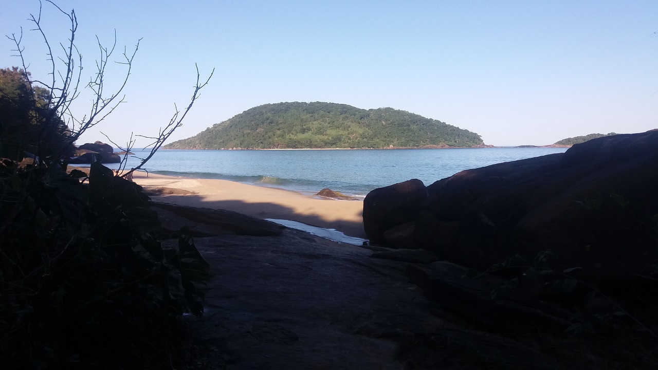 Chegada a Praia Canto Itaipu