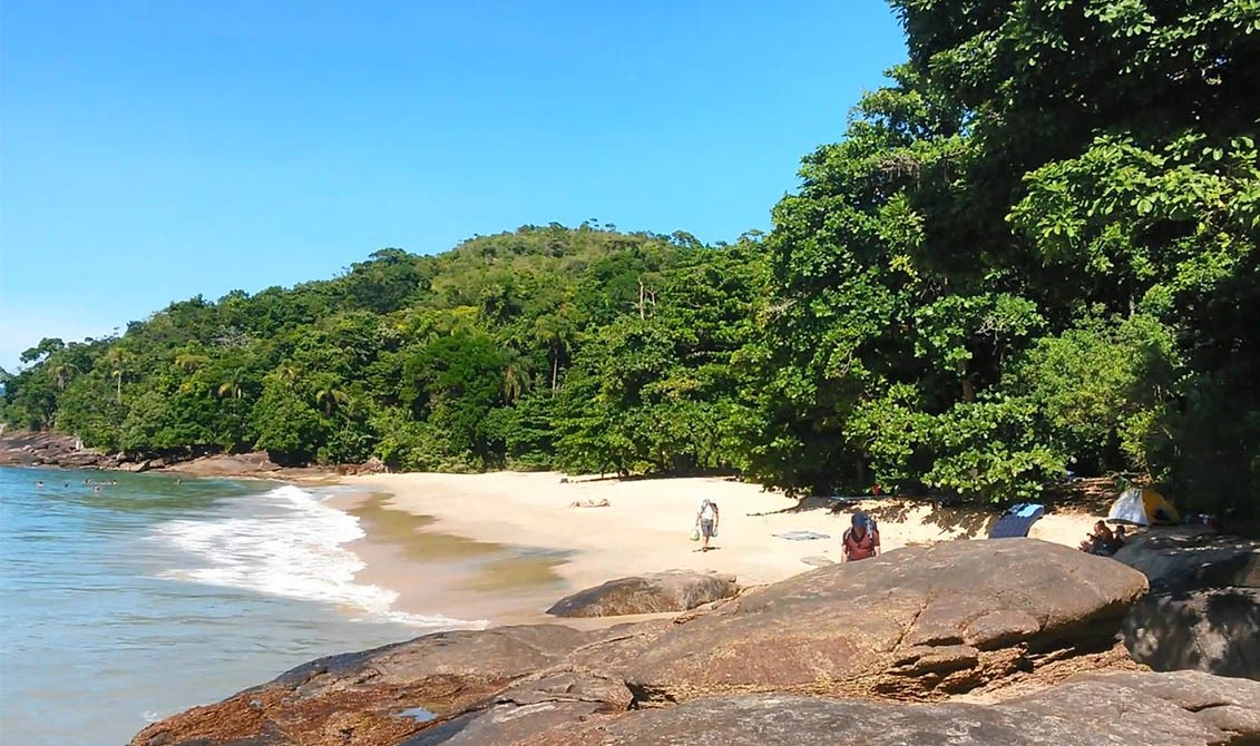 Praia do Deserto - Acesso terrestre por trilha