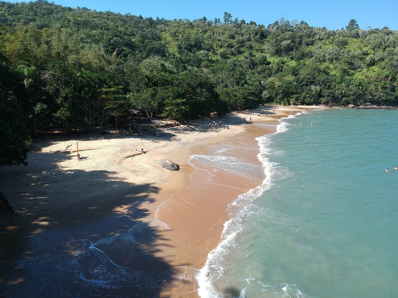 Praia do Bonete - Localizada no meio da Trilha das 7 Praias