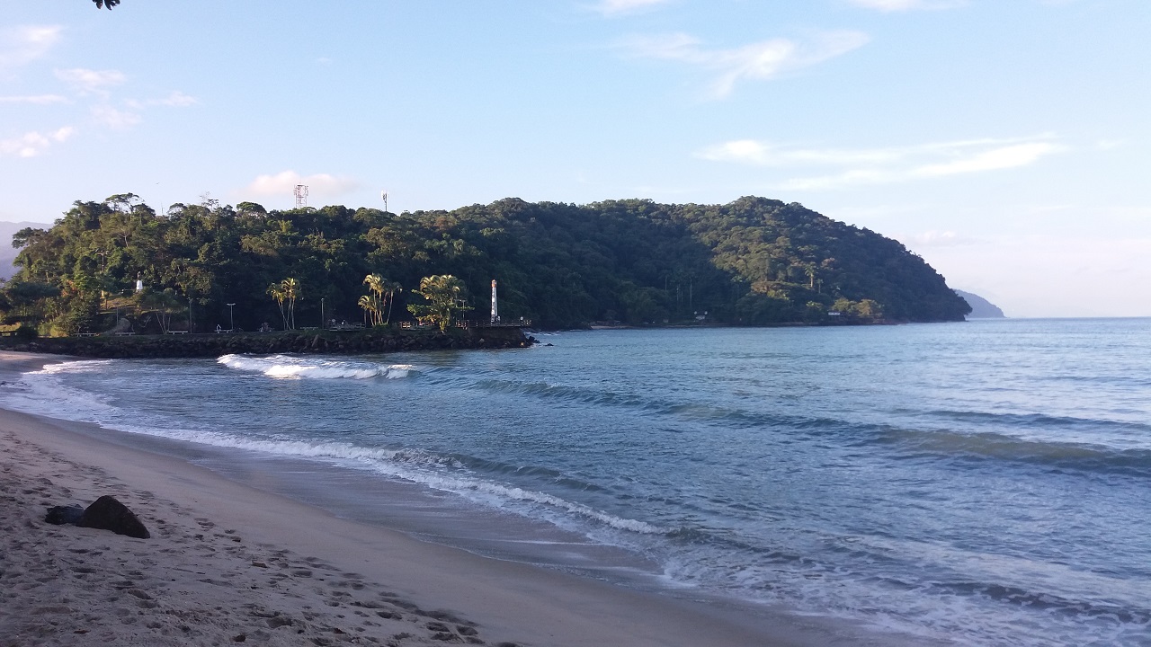 Canto esquerdo da Praia do Cruzeiro