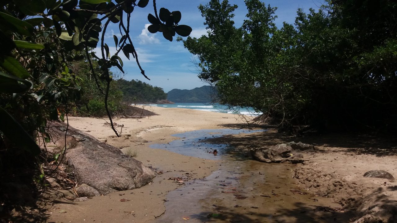 Chegada a Praia Brava da Almada