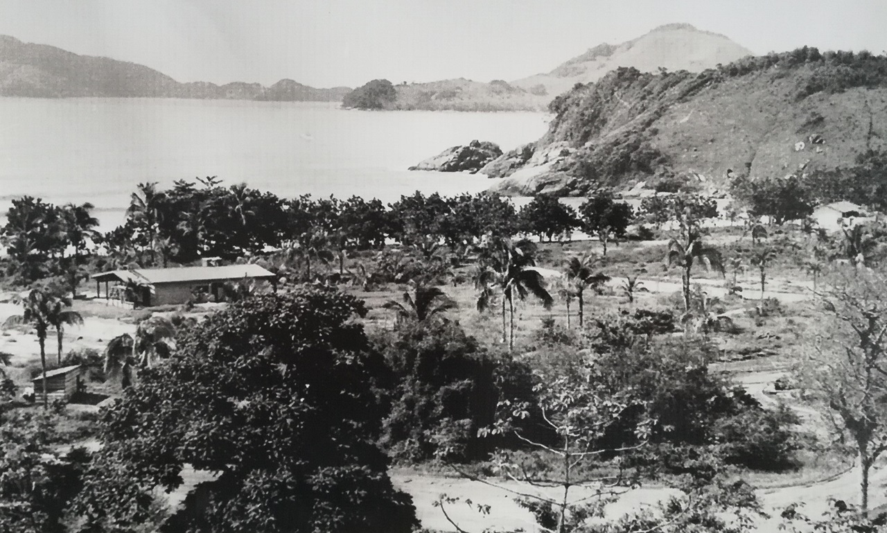 Praia do Tenório - Início do loteamento anos 1970