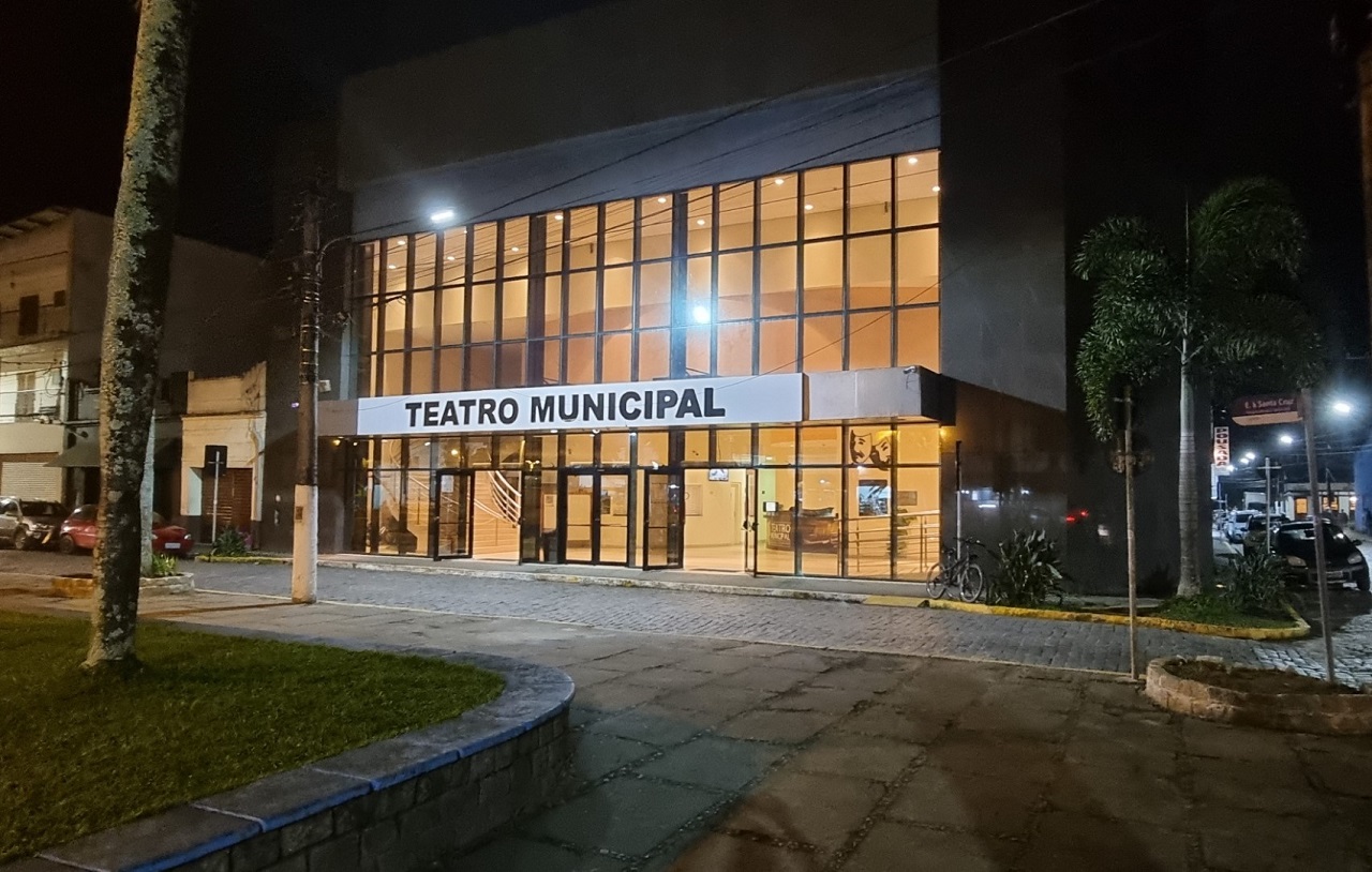 Fachada do Teatro Municipal