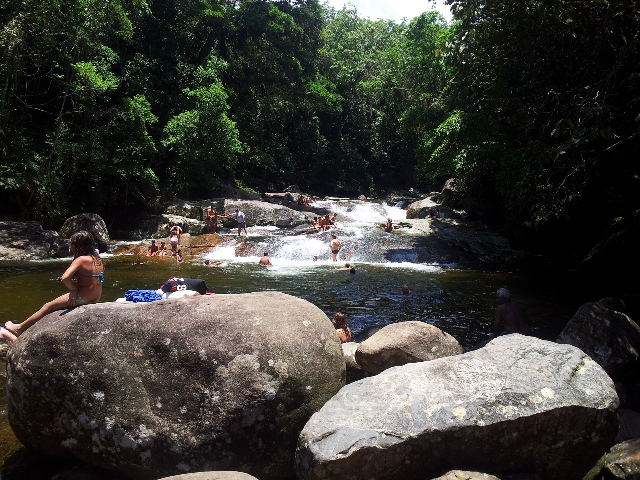 Cachoeira da Renata antes da construção da  barragem