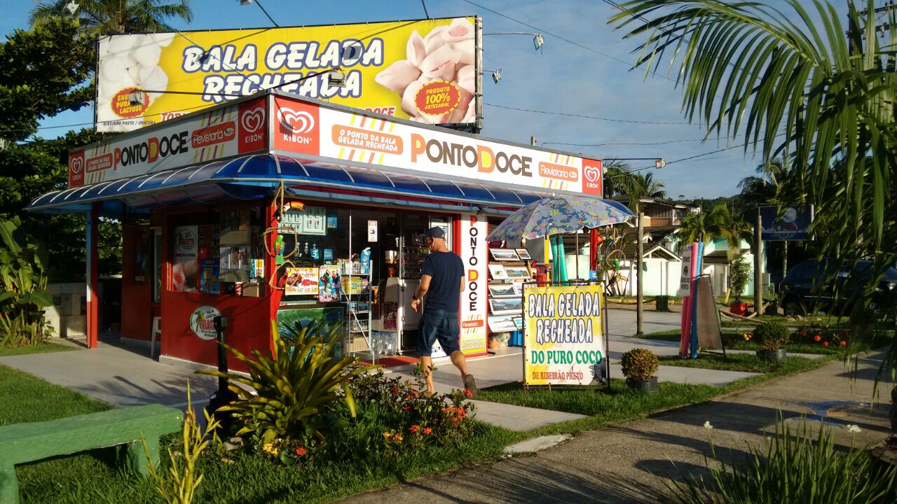 Bala de Coco Gelada Recheada