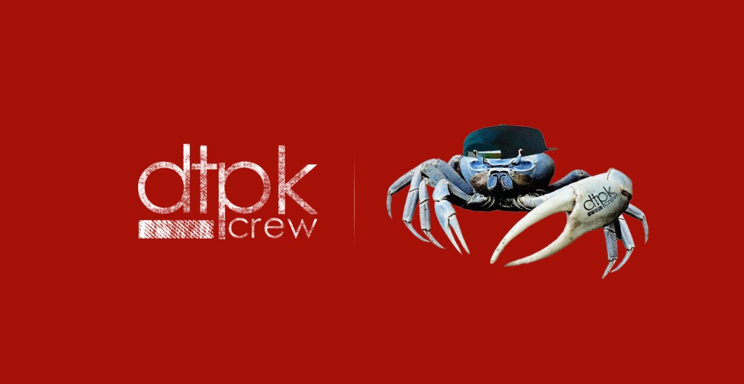 DTPK Crew e seu mascote