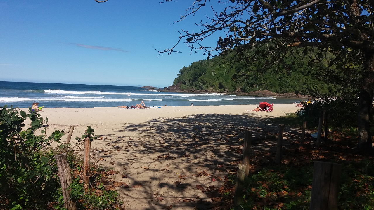 Canto direito da Praia de Itamambuca