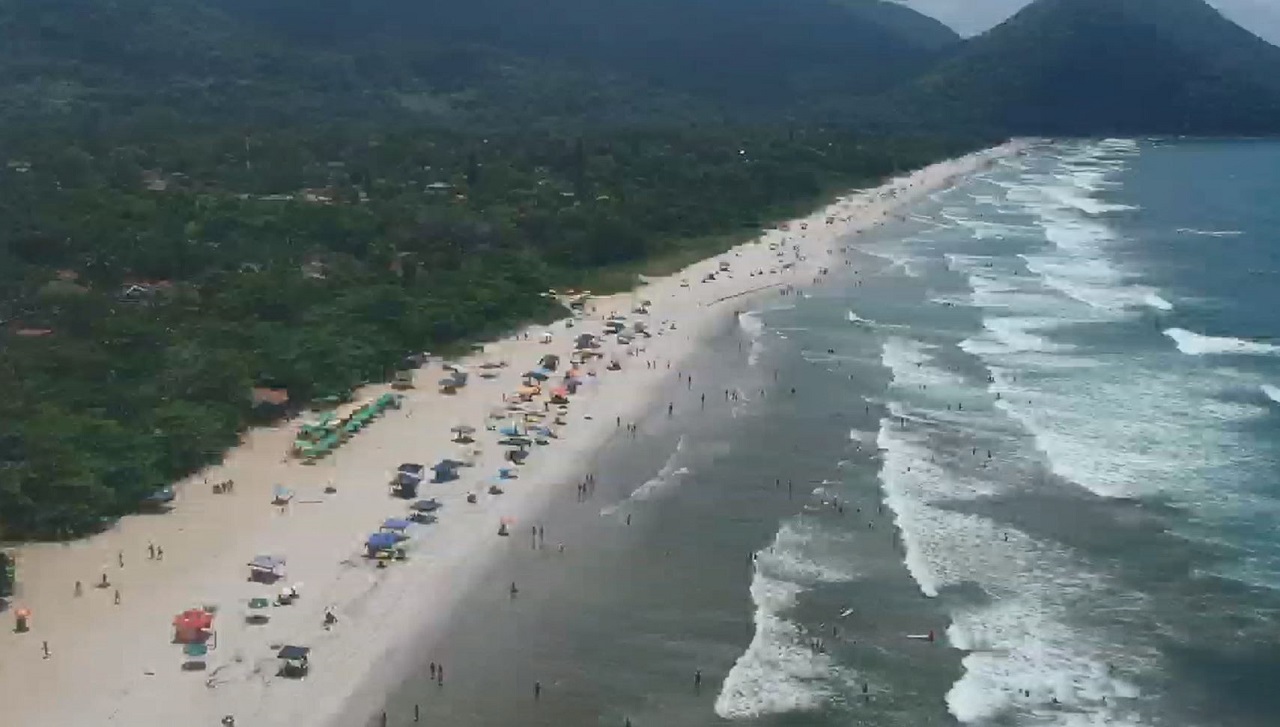 Praia de Itamambuca - Point de surfing