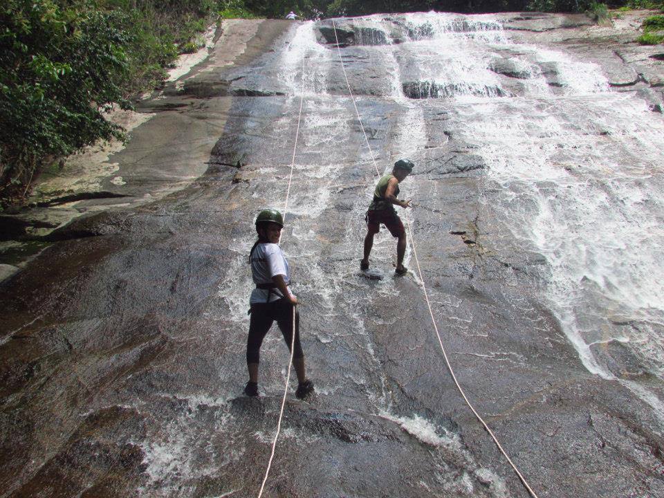 Ambiére - Cascading na Cahoeira Véu da Noiva