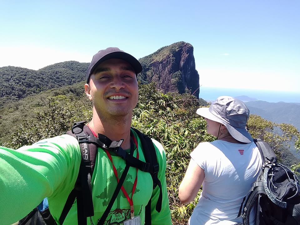 Eco Atlântica - Chegando ao cume do Pico do Corcovado