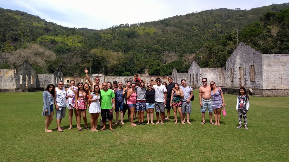 Eco Atlântica - Nas ruínas do presídio da Ilha Anchieta