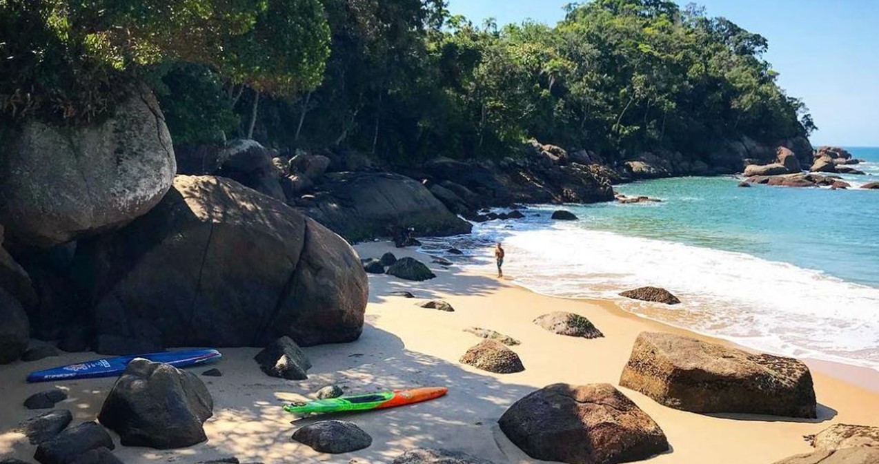 Praia Saco da Mãe Maria - Imagem de @caminhos.do.sup