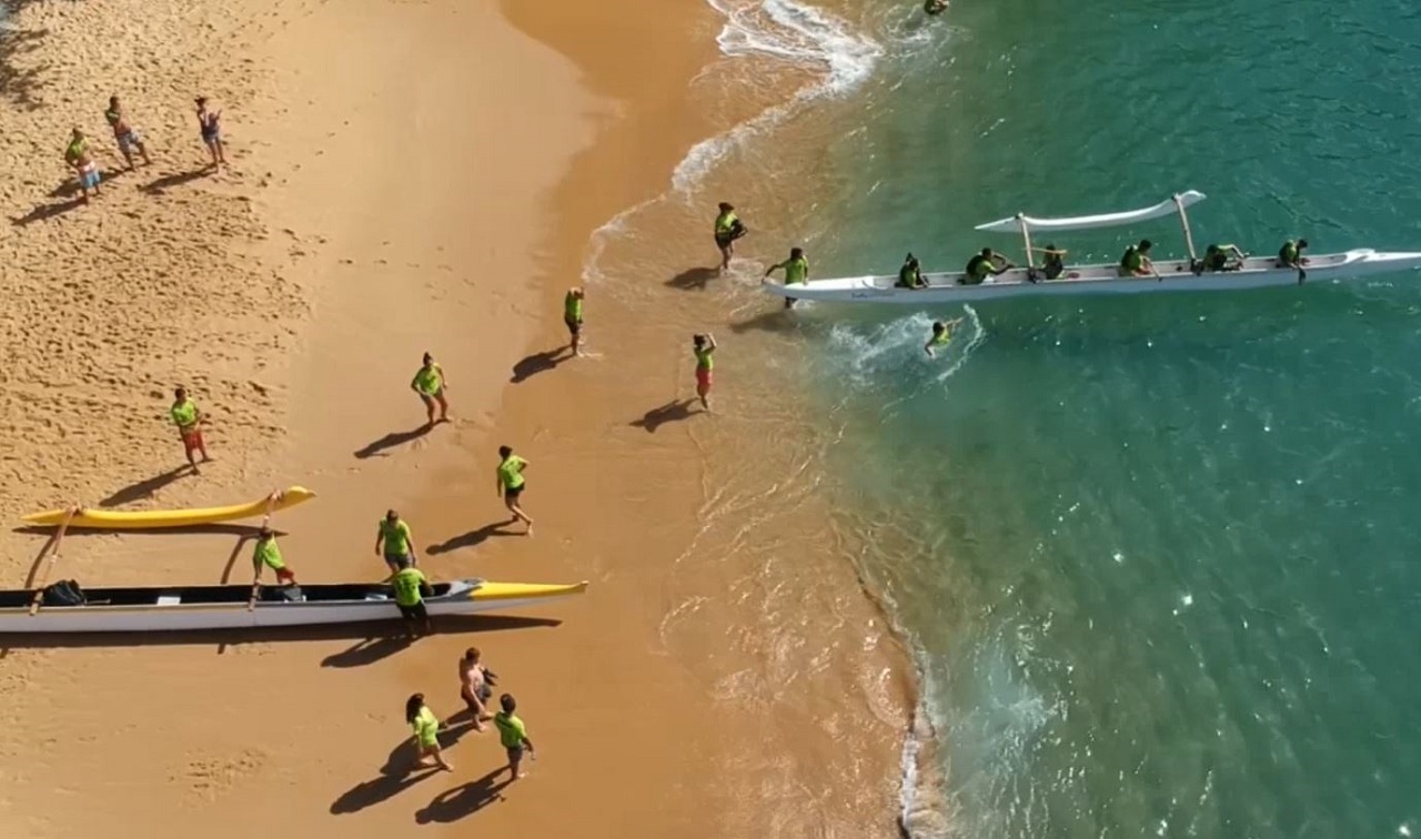 Ubatuba Hoe - Canoa havaiana na Praia do Cedro