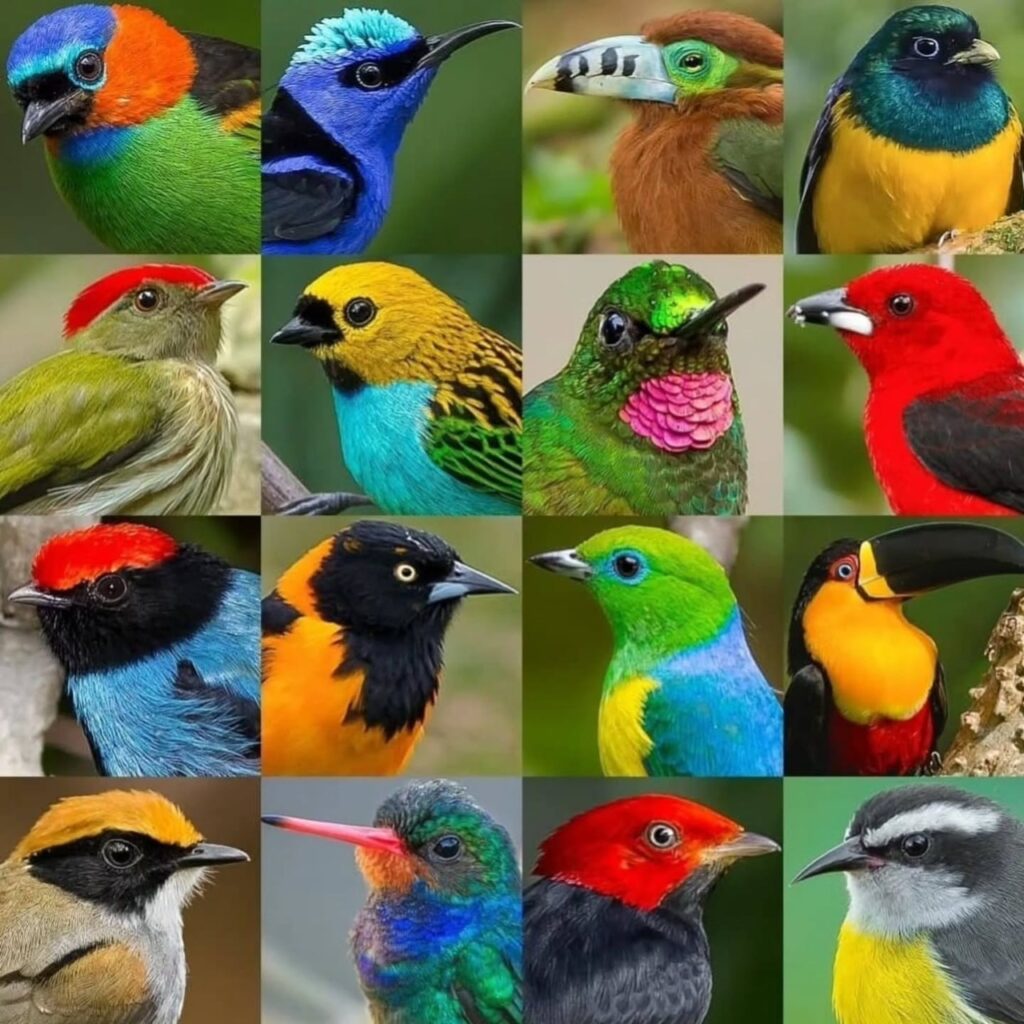 Birdwatching - Alguns Pássaros da Mata Atlântica 