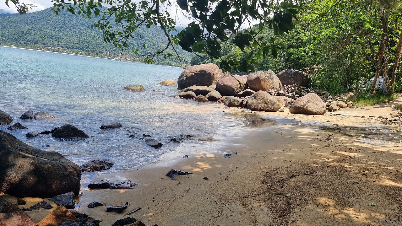 Prainha não catalogada na trilha das 7 Praias entre a Praia do Perez e a Praia do Bonete