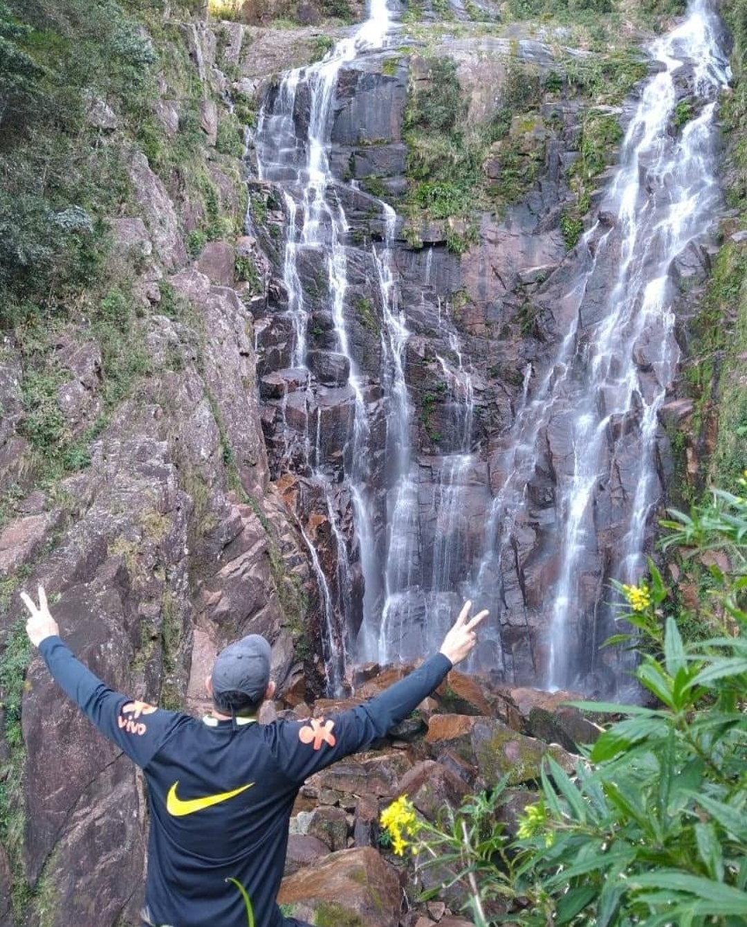 Cachoeira da Agua Branca - Imagem de @cristiano_trilhasristiano