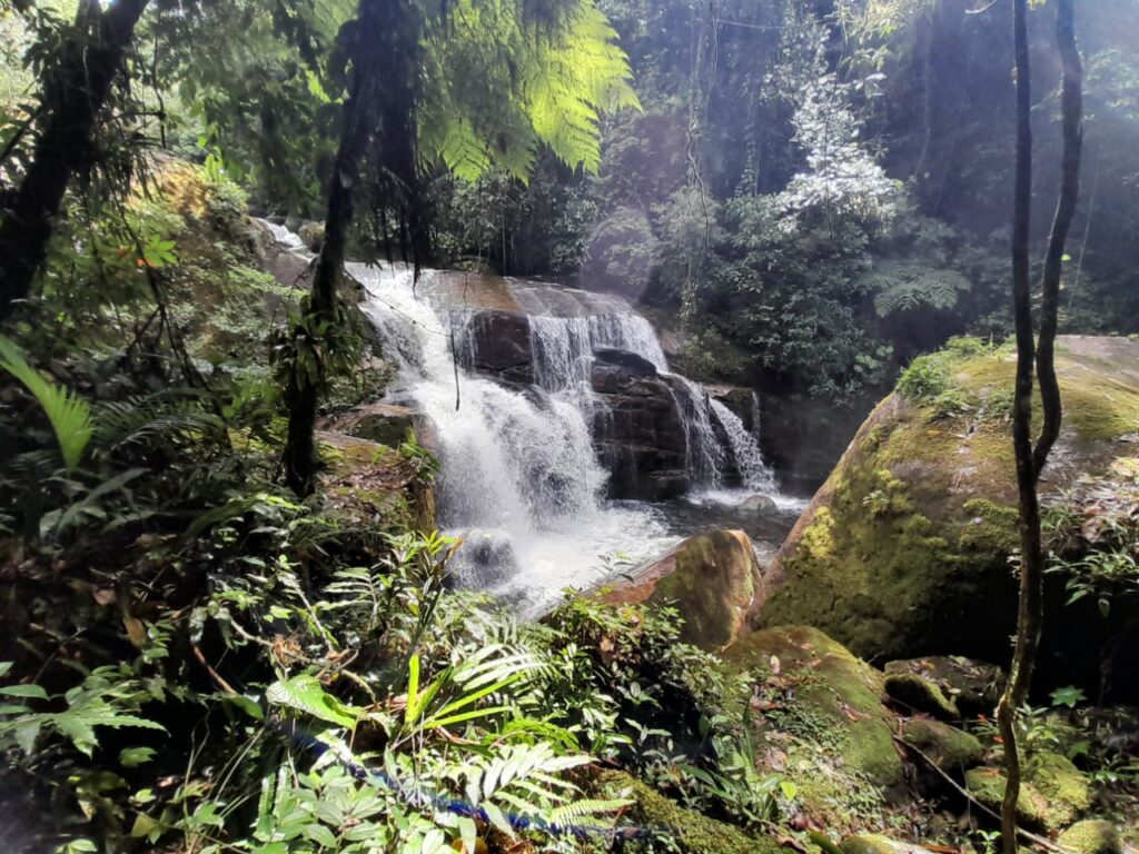 Cachoeira da Queda Brava no caminho da Água Branca