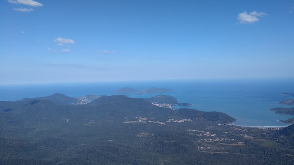 A visão do Pico do Corcovado - Imagem de @ecoatlanticaturismo