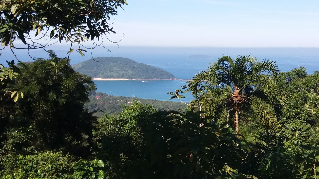 Ilha do Prumirim vista da Aldeia Boa Vista