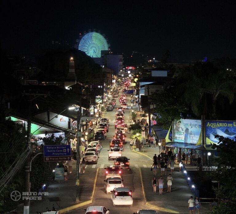 Rua Guarani a noite - @brunoamirimagens