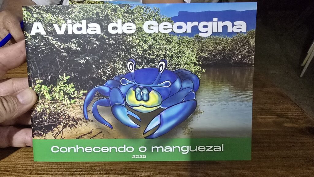 Este livro narra as dificuldades dos guaiamu especialmente no momento da desova