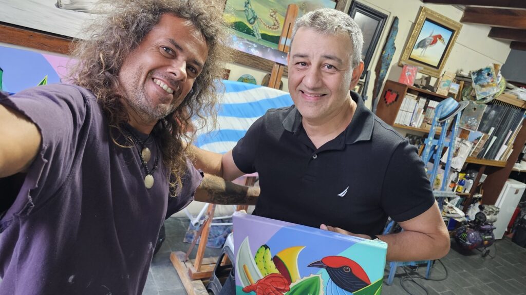 Edson Conti e Tiano Mendes