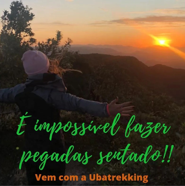 Ubatrekking - É impossível fazer pegadas sentado