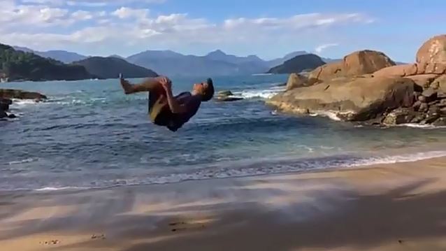 Parkour em Ubatuba