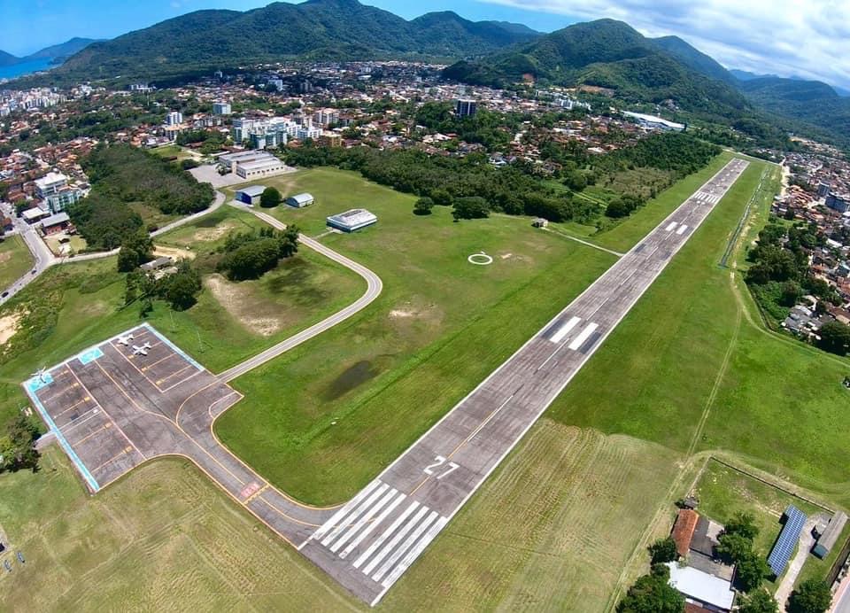 Aeroporto de Ubatuba - Imagem de @rafutavares