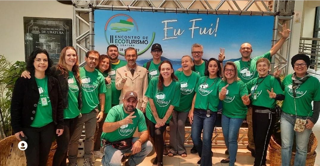 Membros da Associação Coaquira durante o Evento de Ecoturismo