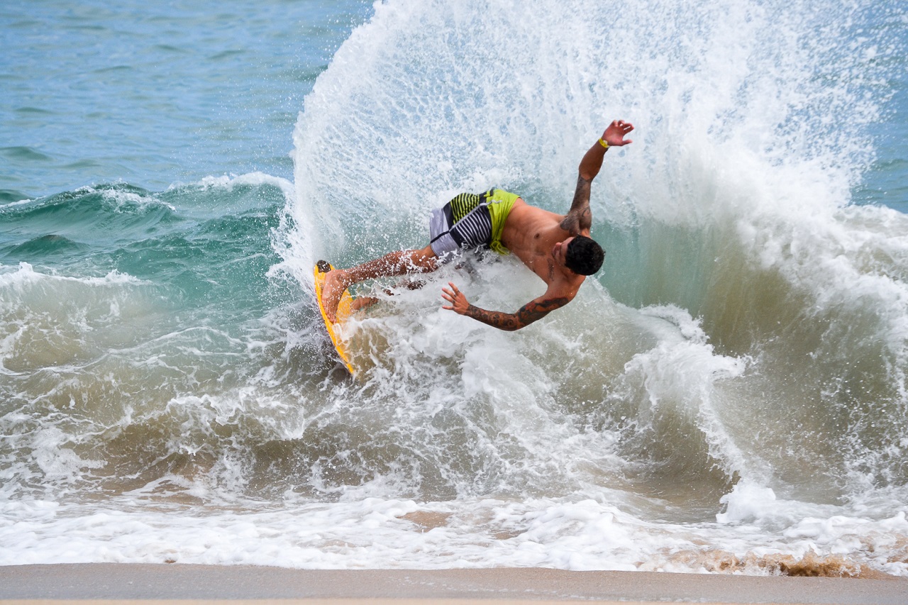 Sonrisal na Praia da Sununga - Imagem cortesia de @lindafidelis_skimboard