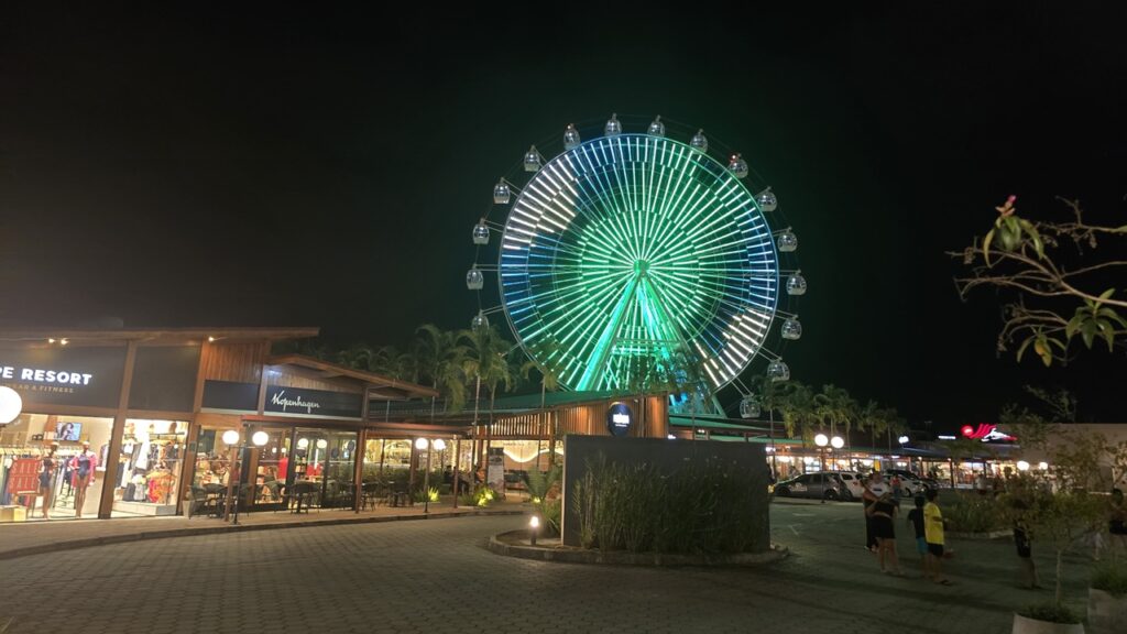 A Roda de Ubatuba - Atração do Shopping
