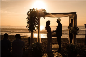 Casamento na praia - Hellen Nogueira