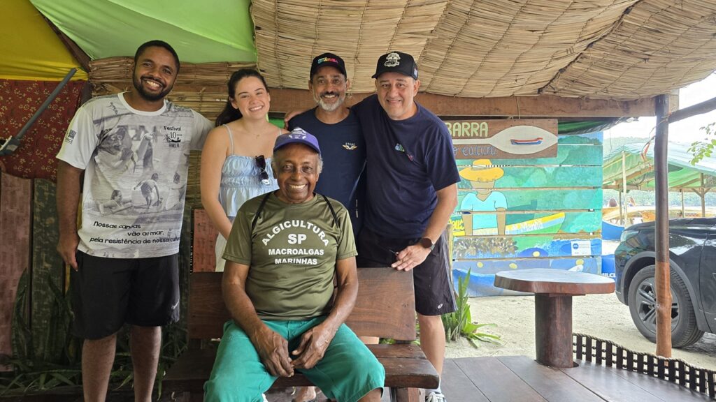 No dia da entrevista com "Seu" Gino