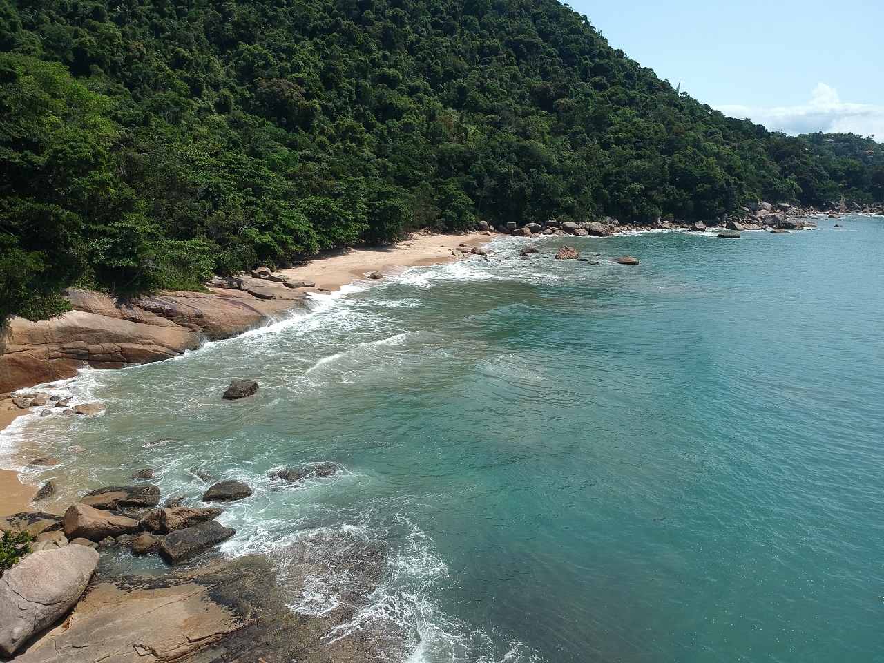 Praia do Godói - Localizada na região sul de Ubatuba