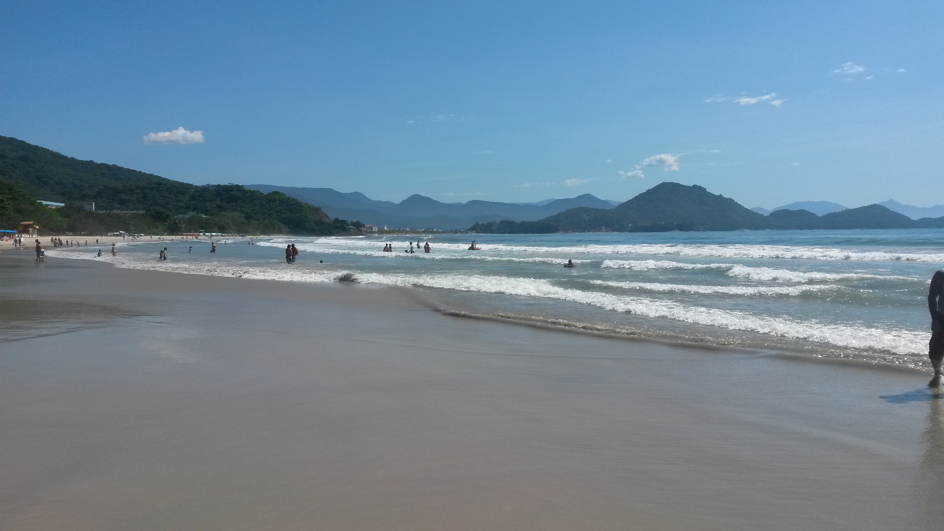 Praia das Toninhas - região sul de Ubatuba