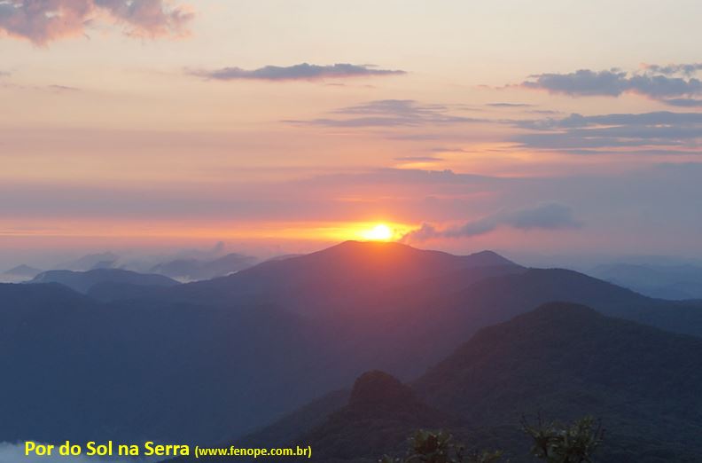 Pico do Corcovado - Pôr do Sol