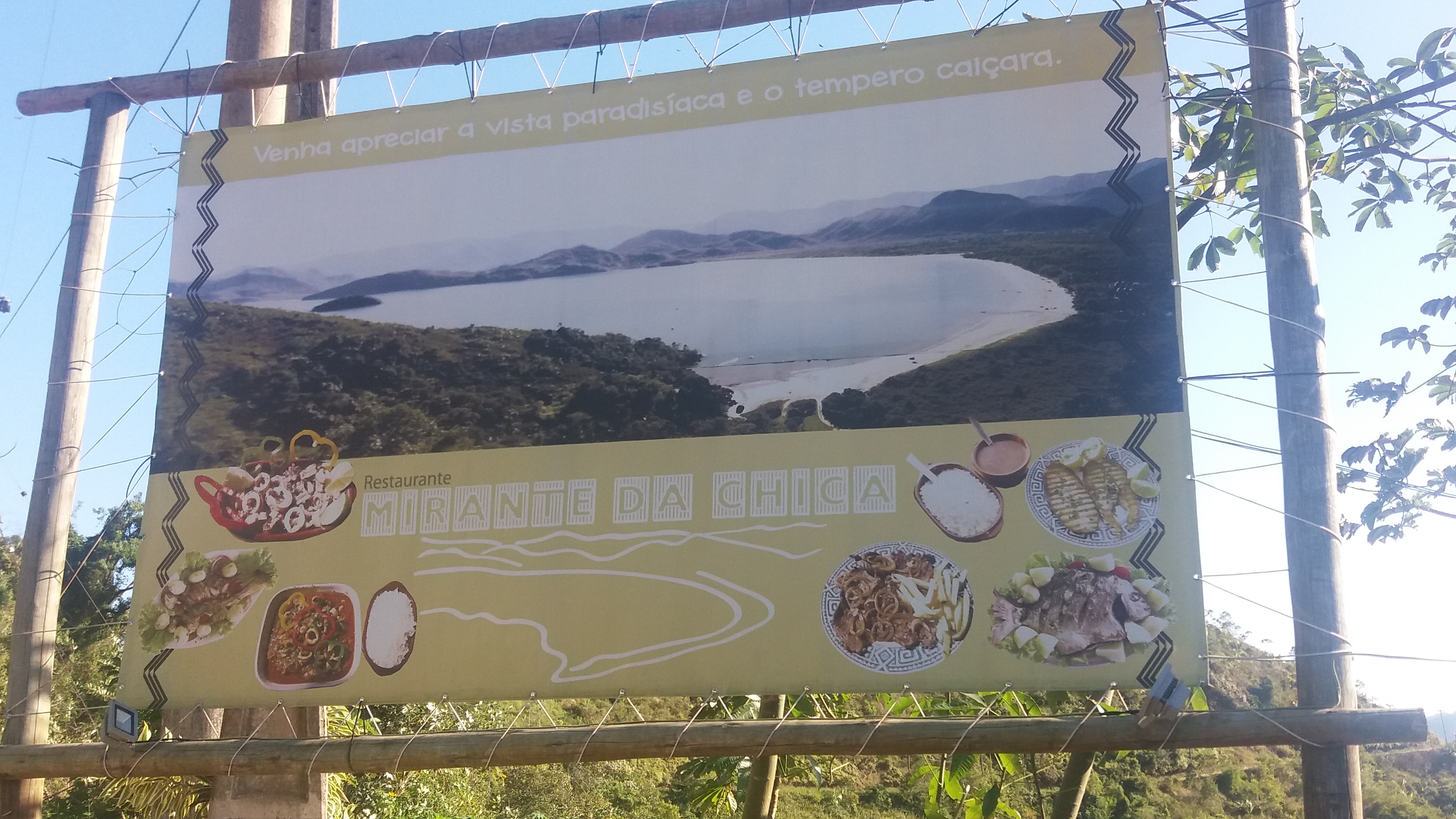 Mirante da Chica na estrada para a Comunidade da Almada