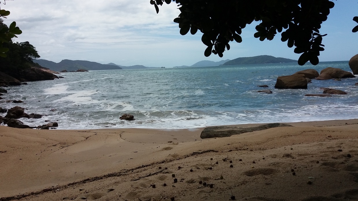 Praia da Raposa - Região sul de Ubatuba