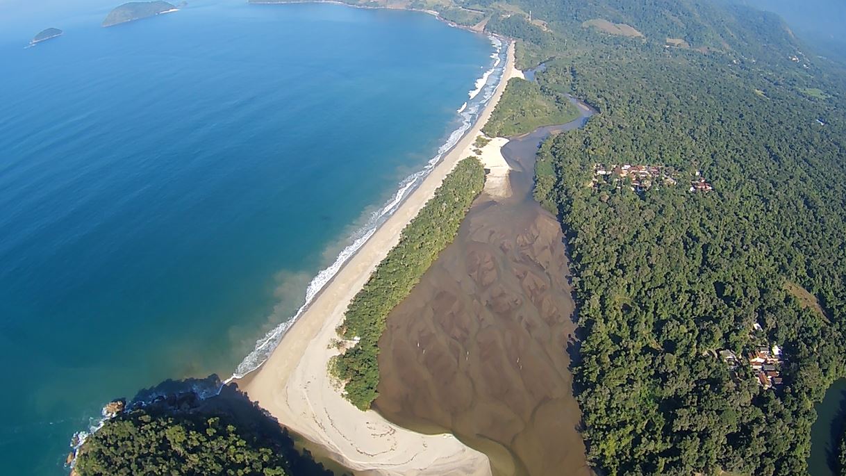 Praia da Puruba - região norte da cidade